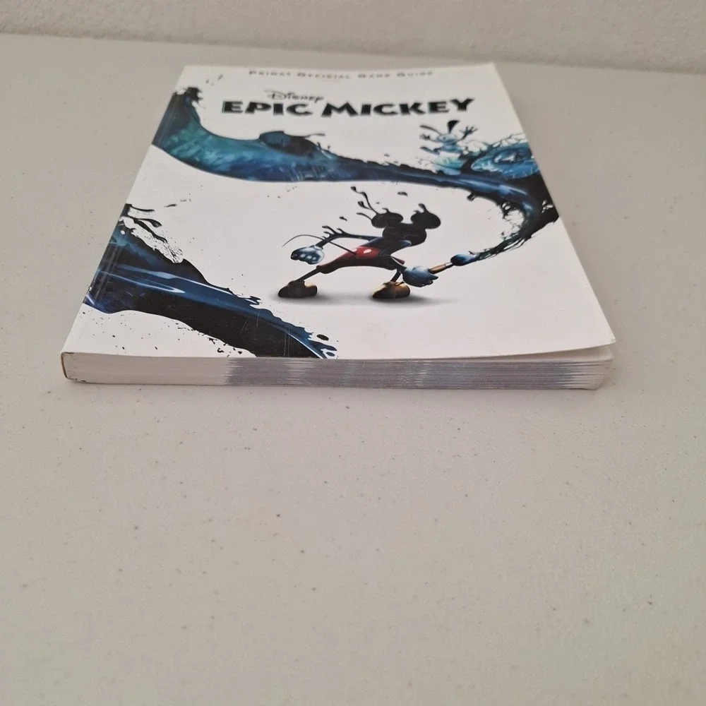 Disney Epic Mickey Prima Official Game Guide Book